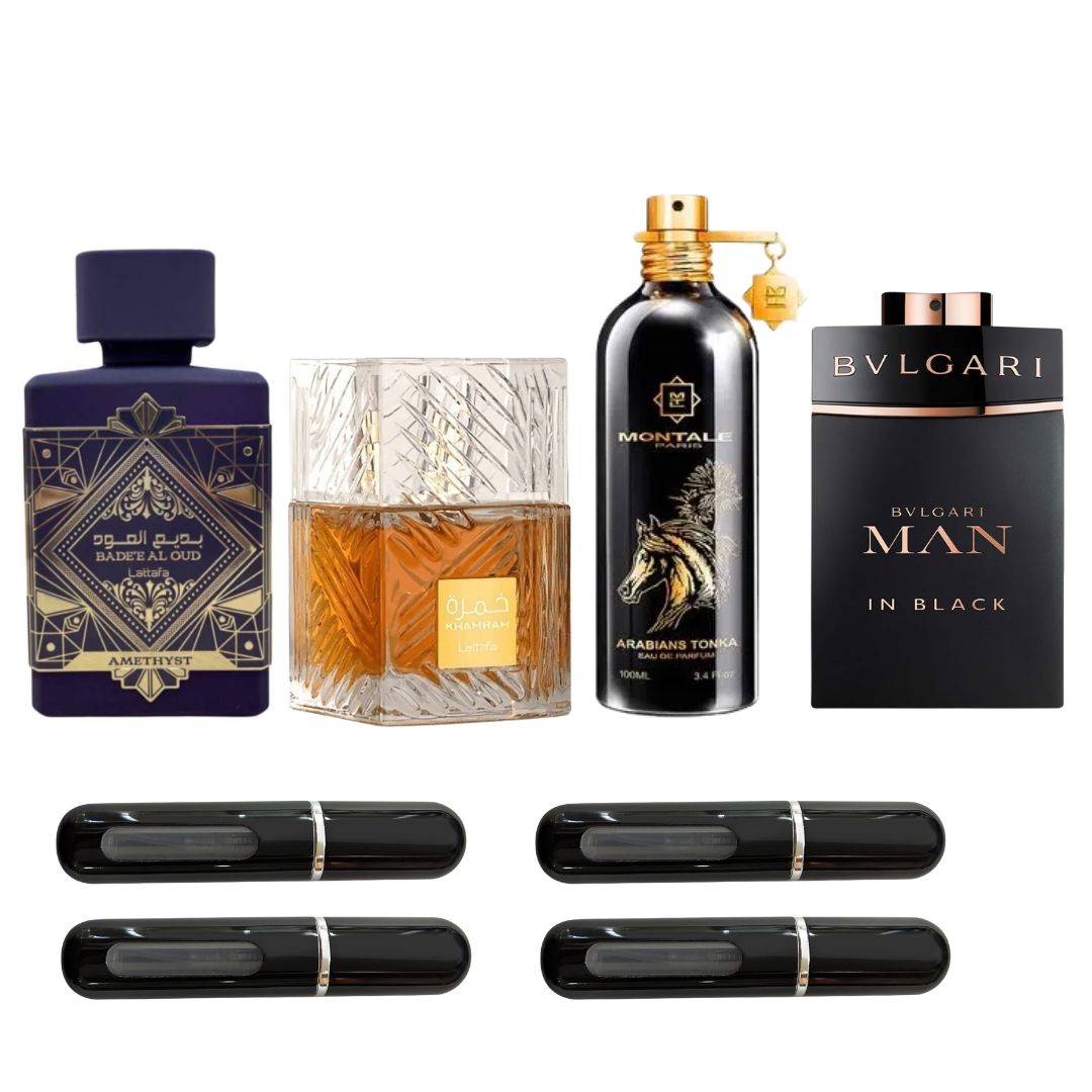 AMTHYSTA+KHAMRAH+TONKA+MANBLACK+4PERFUME